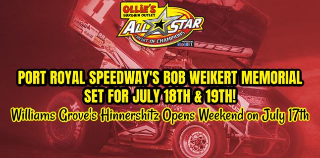 Port Royal’s Bob Weikert Memorial featuring All St...